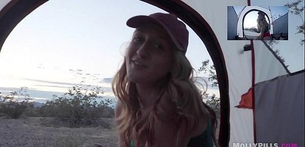  WHO IS SHE! Risky Public Sex POV - Molly Pills - Beautiful Natural Blonde Girl Rides Cock with Ruined Cumshot during Reverse Cowgirl POV - Horny Hikers HD 1080